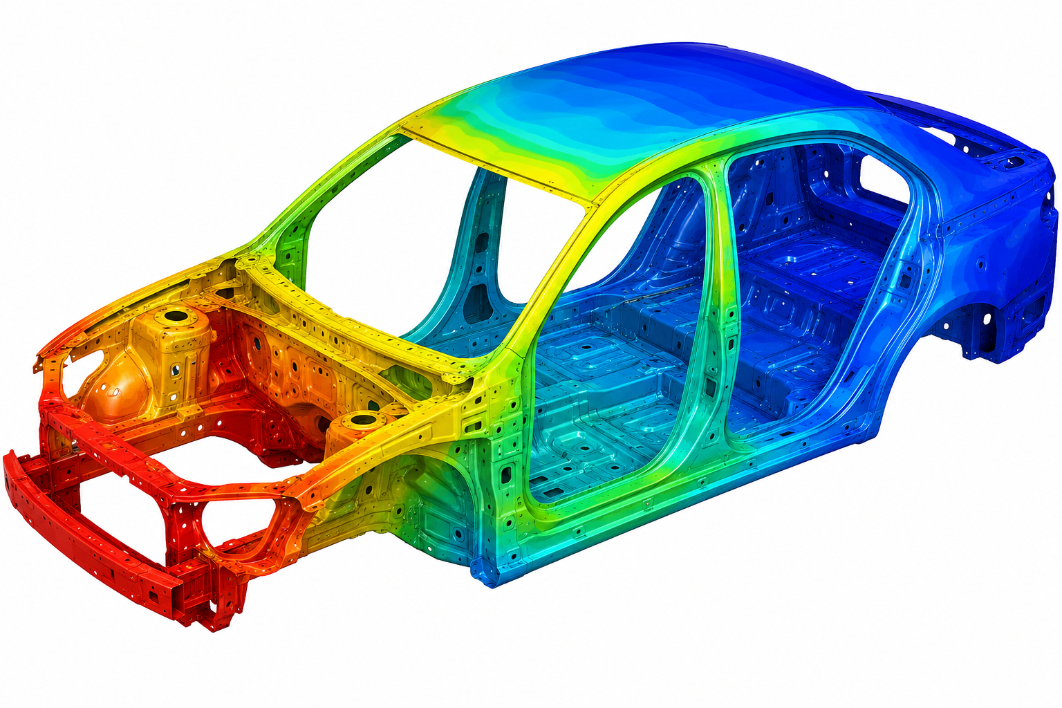 FEA Dynamic Analysis visualization